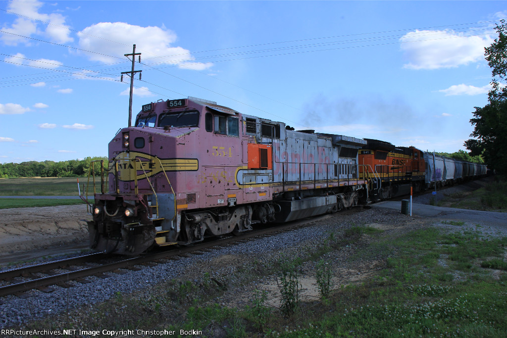 BNSF 554